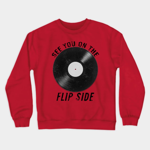 flip side Crewneck Sweatshirt by mystudiocreate